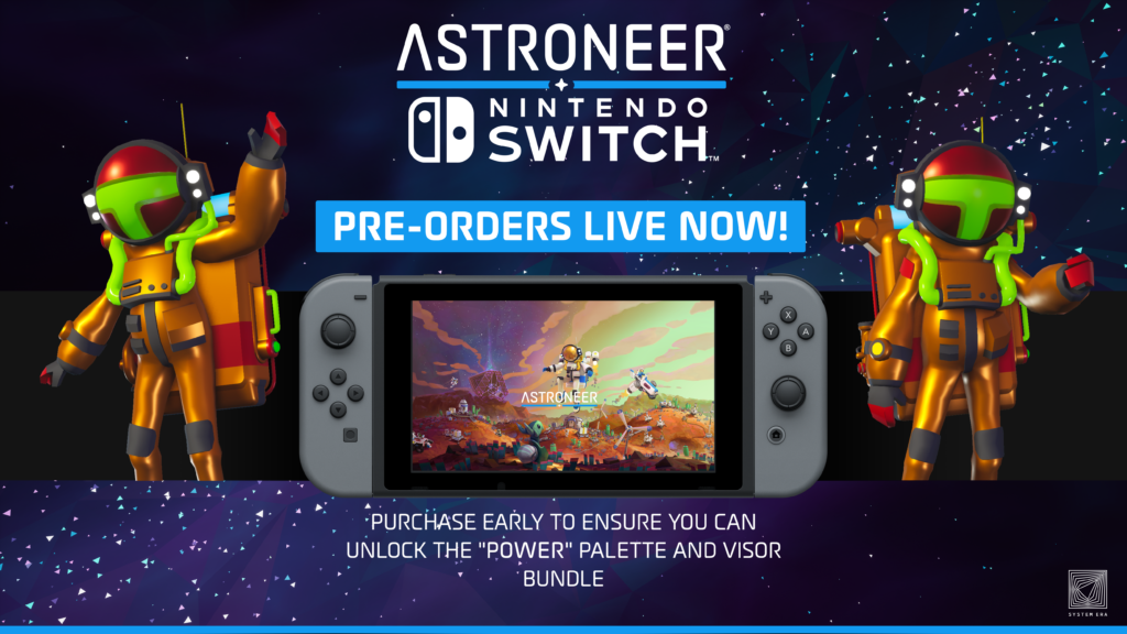 detail slette tvilling Astroneer Nintendo Switch Release Date + Pre-Orders are Live! – Astroneer  Blog